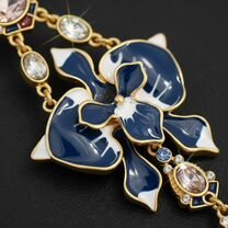 Серьги винтаж барокко Oscar de la Renta