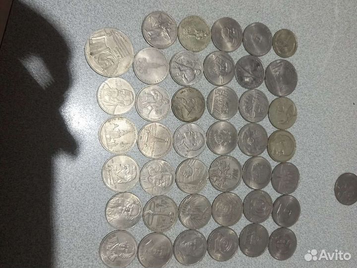 Юбилейные монеты СССР набор