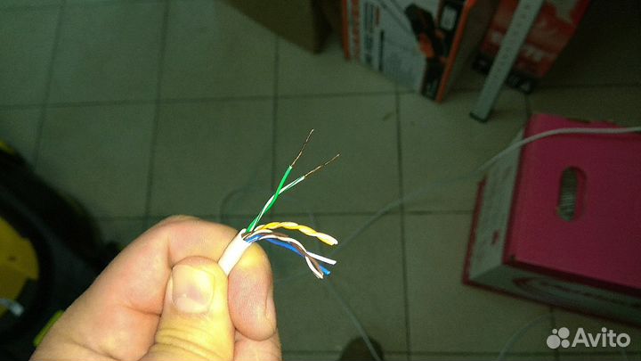 Кабель UTP optimlan 4х2х0.51 cat 5e медь