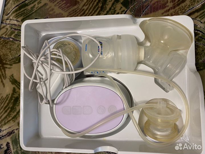 Молокоотсос avent электрический