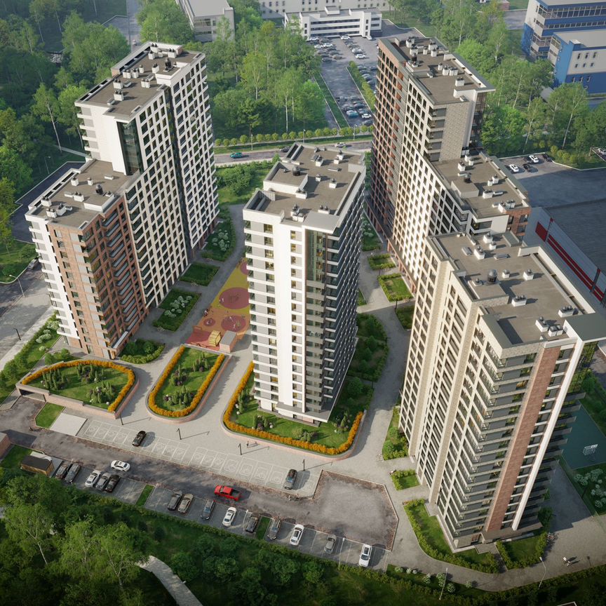 2-к. квартира, 54 м², 6/18 эт.