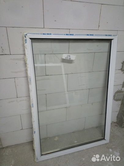 Окна пластиковые глухие бу (размеры в описании)