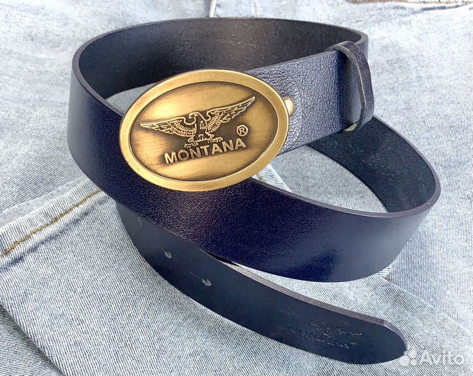 Ремень Montana Blue Gold