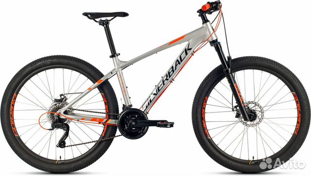 Велосипед silverback stride 27 MD (2023) Silver/Ci