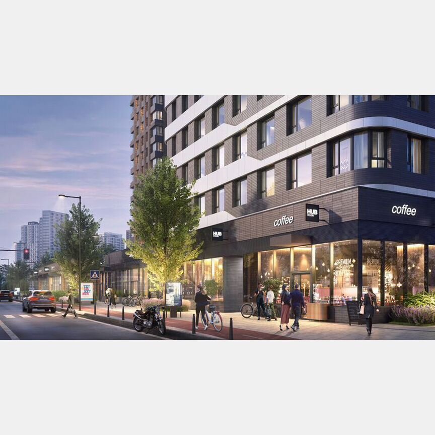 1-к. квартира, 36,1 м², 25/25 эт.