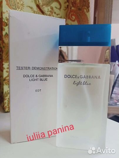 Оригинал.Тестер Dolce&Gabbana Light Blue