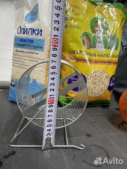 Колесо, шар, миска для хомяка