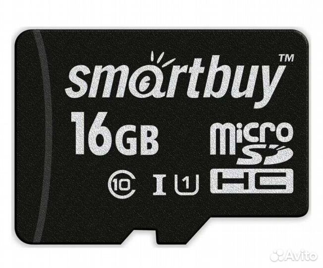 Карта памяти MicroSD 16 гб