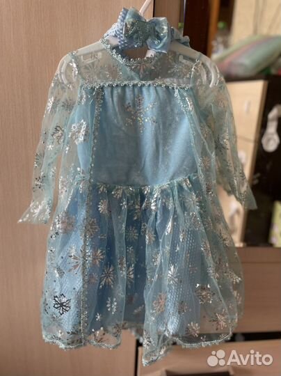 Платье для девочки 92