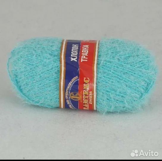 Пряжа Камтекс Хлопок Травка