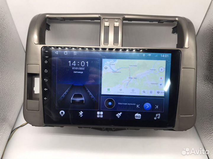 Магнитола Toyota Prado 10-13 Android 3+32 DSP TS18