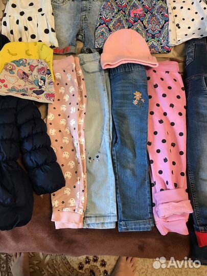 Вещи пакетом для девочки 3-4 года