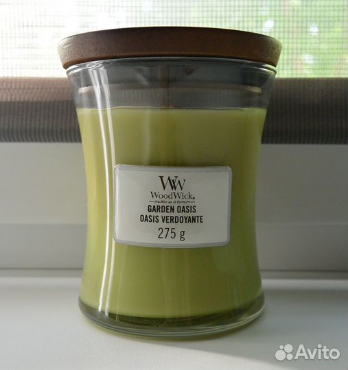 Свеча WoodWick Garden Oasis, 275 г