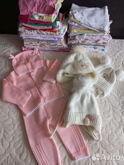 Вещи пакетом на девочку от 0 до 1 года
