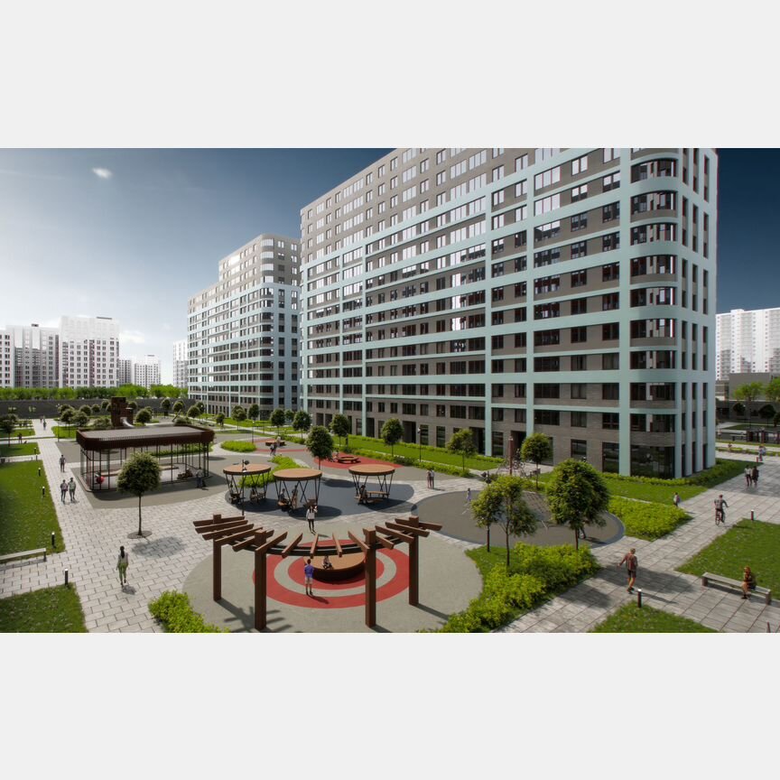 2-к. квартира, 73,1 м², 16/17 эт.