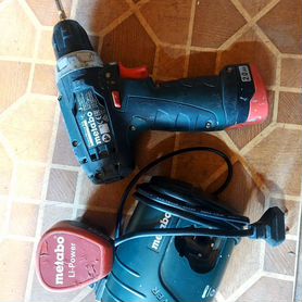 Шуруповерт metabo powermaxx bs 12 бу