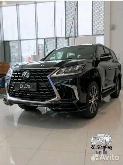 Обвес Lexus LX570 Heritage (харитейдж) Чёрный