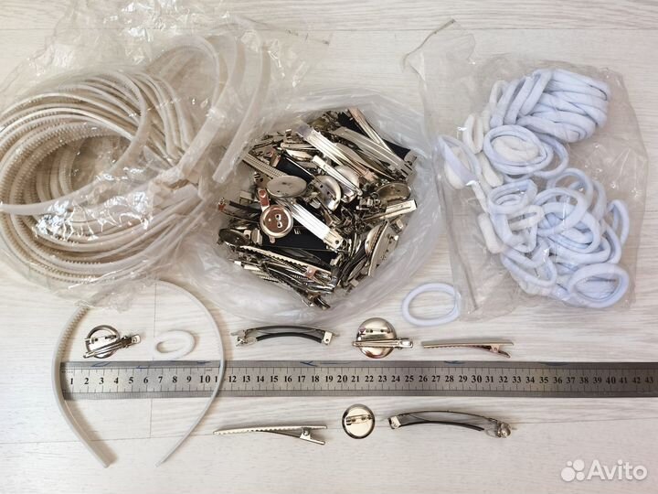 Фурнитура для заколок, ободков, брошей