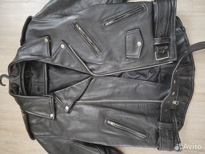 Байкерская косуха мужская