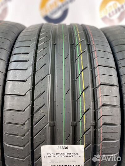 Continental ContiSportContact 5 SUV 275/45 R19 107Y