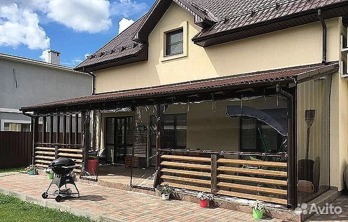 Мягкие окна для беседки