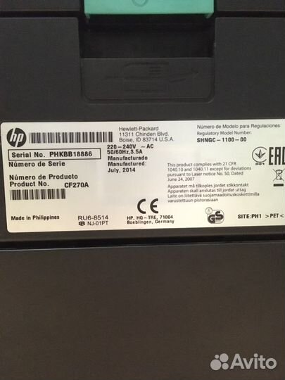 Офисный принтер HP LJ Pro 400 М401a