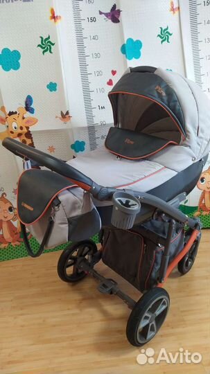 Коляска 2 в 1 Camarelo