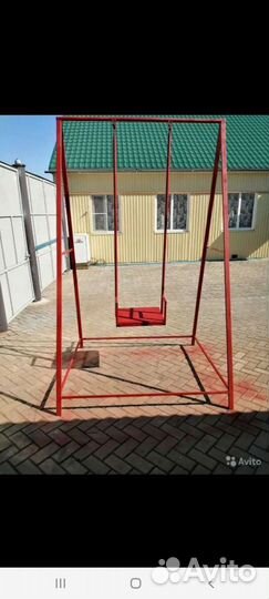 Садовые качели, столы скамейки