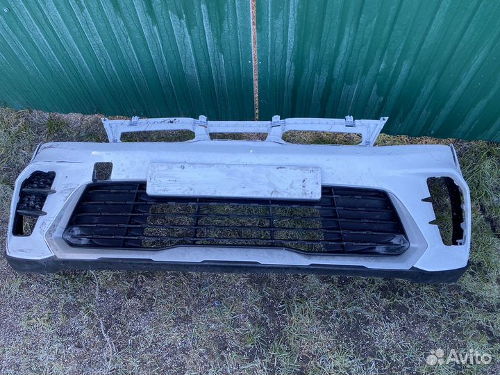 Kia rio 4 x line бампер передний