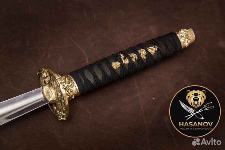 Обувная ложка Катана Дракон