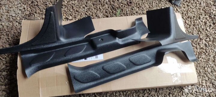 Защитные накладки на ковролин Duster 2015-2020