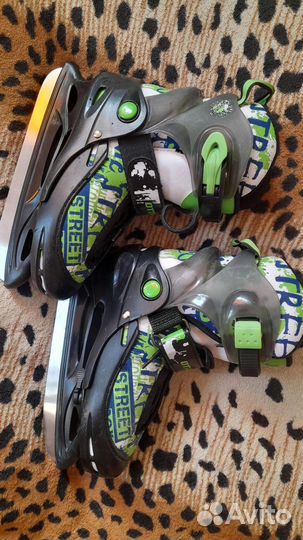 Коньки детские раздвижные 30 33