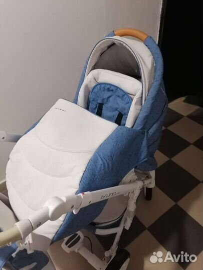 Коляска riko Bruno luxe 2 в 1