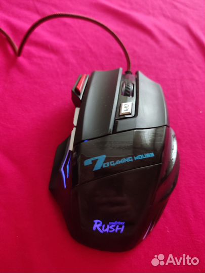 Мышь проводная rush Zombie SBM-721G-K новая