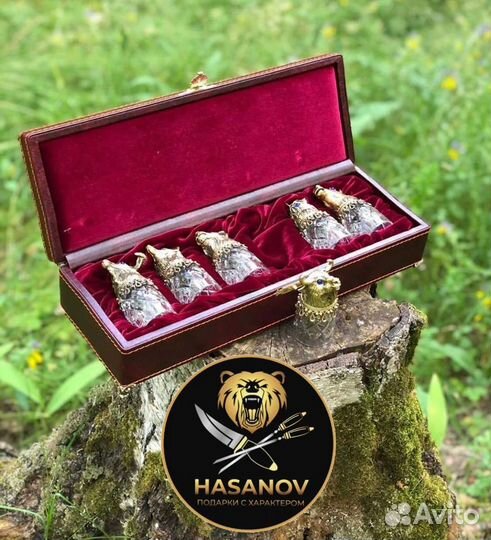 Набор рюмок перевертышей