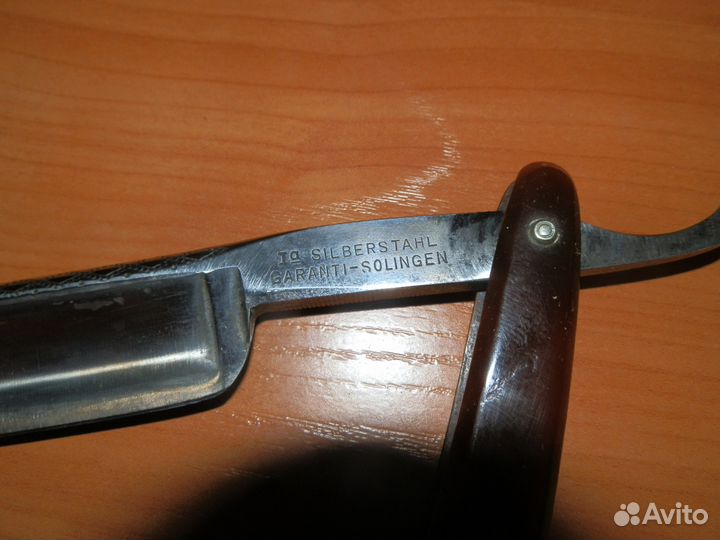 Немецкая опасная бритва 1a silberstahl garanti-sol