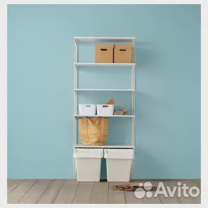 Pappis паппис Коробка с крышкой, коричневый, 25x34