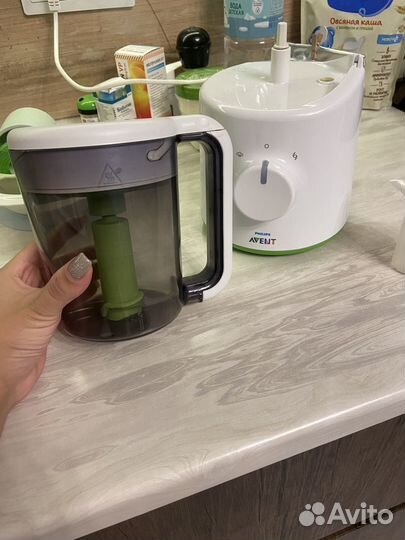 Пароварка блендер philips avent 2 в 1