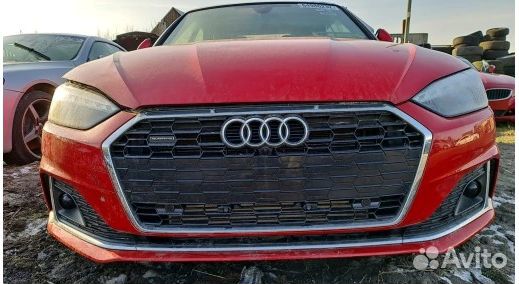 Audi A5 F5 8W ноускат капот бампер фары