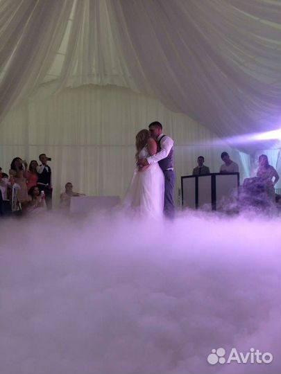 Тяжёлый дым на свадьбу или мероприятие