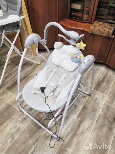 Электрокачели Pituso 2 в1 Bolero