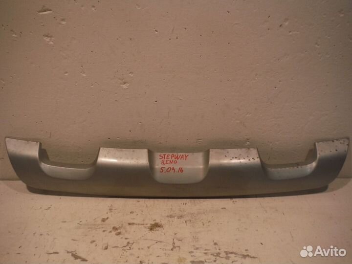 Накладка заднего бампера renault Sandero II 2014