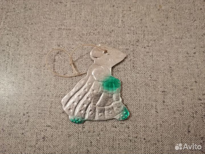 Ёлочные игрушки картон СССР