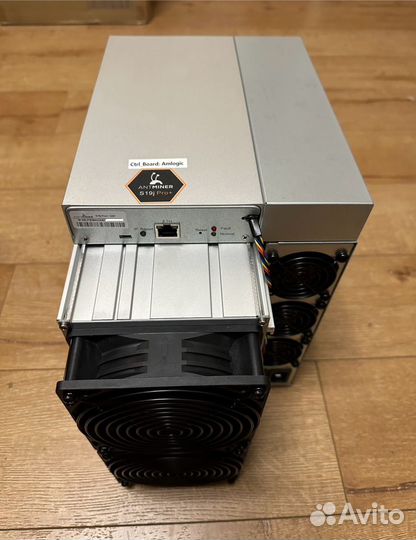 Asic Antminer S19J Pro+ 120Th топовый и надежный