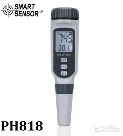 Профессиональный PH-тестер PH818