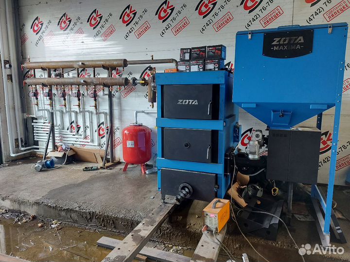 Пеллетный котел 