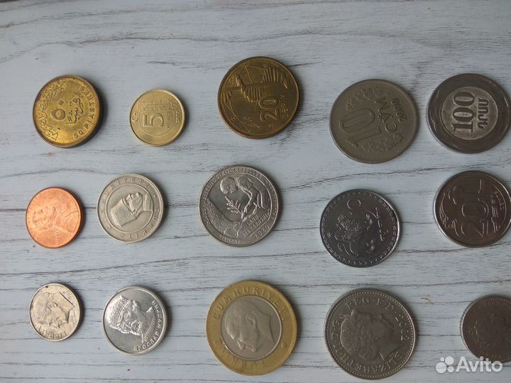 Монеты разных стран на обмен и продажу