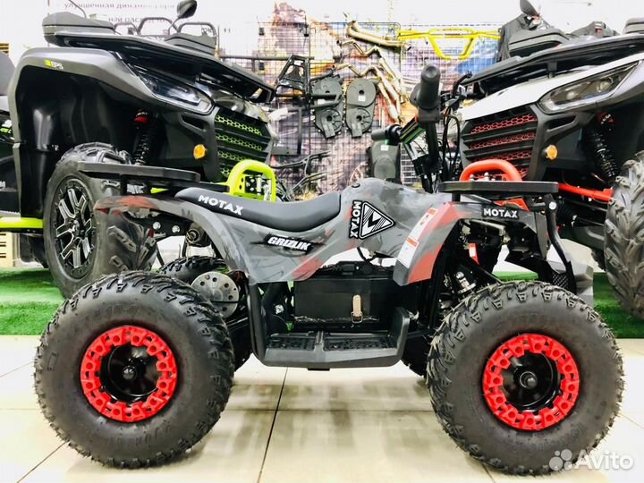 Электрический квадроцикл motax Mini Grizlik 1000BW