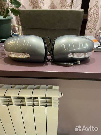 Зеркала боковые на mercedes 211