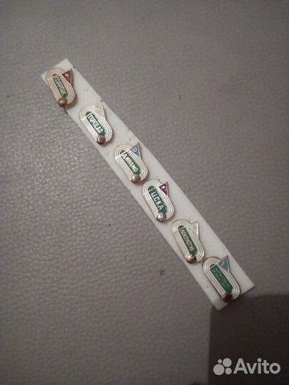 Футбол набор 6 штук клубы Москвы СССР